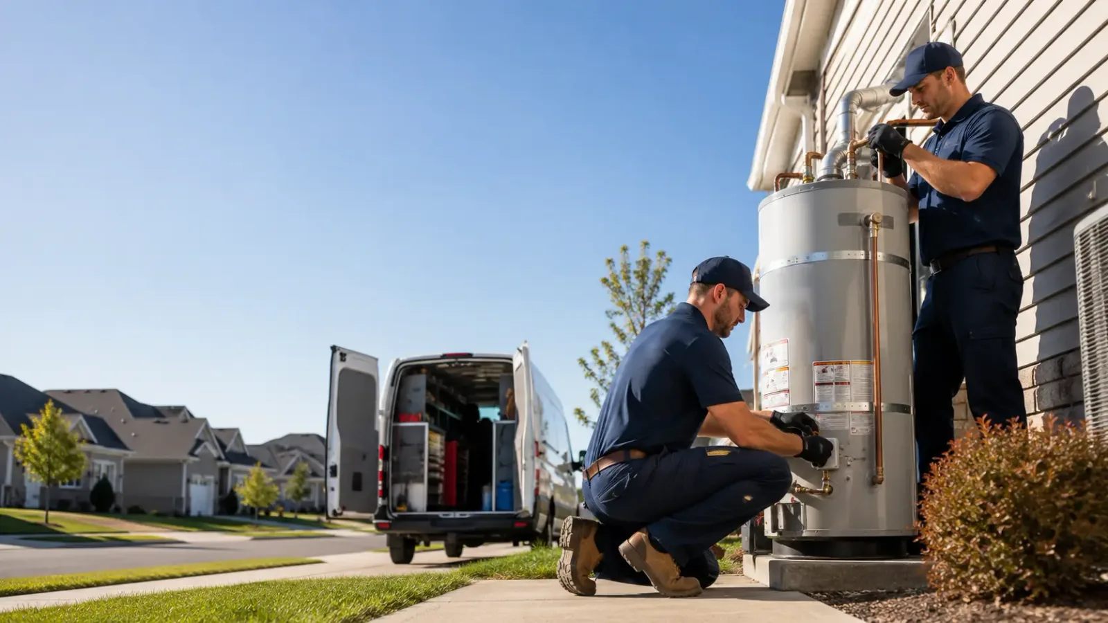 Water Heater Installation in New Middletown, OH